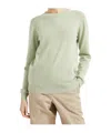 Brunello Cucinelli Cashmere Monili-detail Sweater In Mint Green