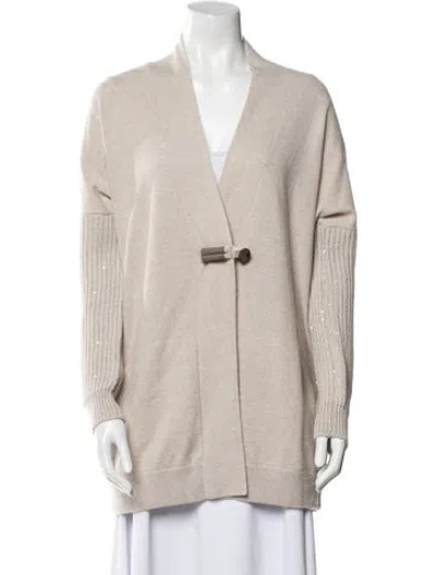 Pre-owned Brunello Cucinelli Cashmere Sweater In Neutral