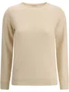 Brunello Cucinelli Cashmere Sweater In Neutrals