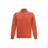 Brunello Cucinelli Men Cashmere Sweater In Orange