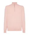 Brunello Cucinelli Cashmere Sweater In Pink