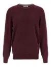 Brunello Cucinelli Men Cashmere Sweater In Red