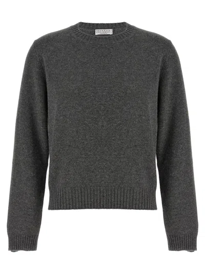 Brunello Cucinelli Cashmere Sweater Sweater, Cardigans Gray