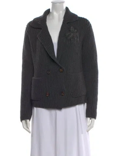 Pre-owned Brunello Cucinelli Cashmere Sweater W/ Tags In Gray