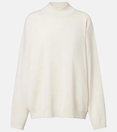 Brunello Cucinelli Cashmere Sweater In White