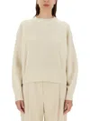 Brunello Cucinelli Cashmere Sweater In White
