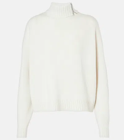 Brunello Cucinelli Cashmere Sweater In White