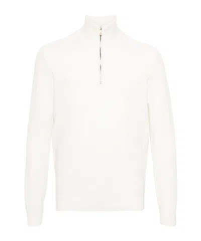 BRUNELLO CUCINELLI BRUNELLO CUCINELLI HALF-ZIP KNIT SWEATER