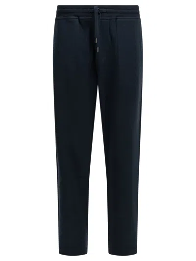 Brunello Cucinelli Cashmere Sweatpants In Blue