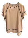 Brunello Cucinelli Cashmere Top In Neutral