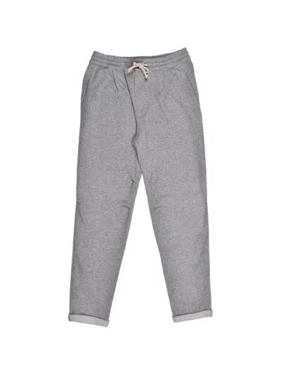 Brunello Cucinelli Cashmere Track Pants In Gray