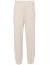 Brunello Cucinelli Cashmere Track Pants In Neutrals