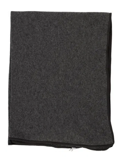 Pre-owned Brunello Cucinelli Cashmere Travel Blanket In Grey