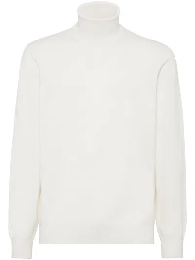 BRUNELLO CUCINELLI BRUNELLO CUCINELLI CASHMERE TURTLE-NECK JUMPER