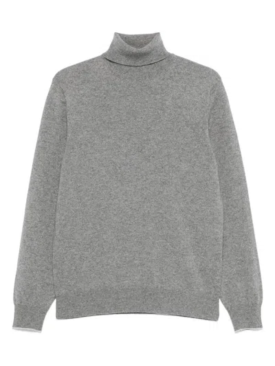 BRUNELLO CUCINELLI CASHMERE TURTLE-NECK SWEATER