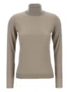 Brunello Cucinelli Sparkling Sweaters And Cardigans Beige In Neutral