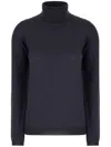 Brunello Cucinelli Cashmere Turtle-neck Sweater In Black