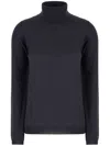 Brunello Cucinelli Cashmere Turtle-neck Sweater In Black
