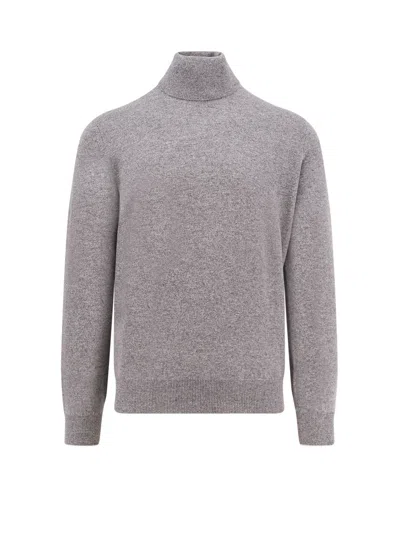 Brunello Cucinelli Cashmere Turtleneck In Gray