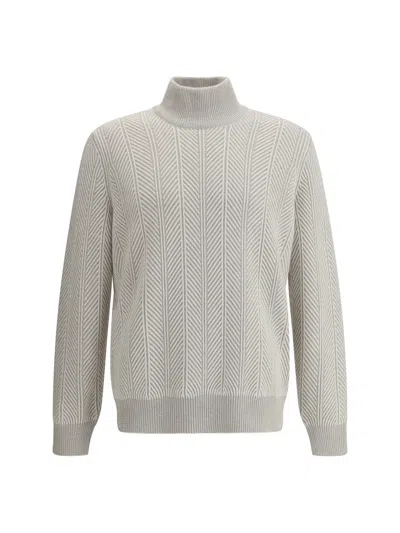 BRUNELLO CUCINELLI BRUNELLO CUCINELLI TURTLENECK LONG SLEEVED SWEATER