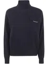 Brunello Cucinelli Cashmere Turtleneck Sweater Clothing In Black