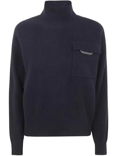 BRUNELLO CUCINELLI BRUNELLO CUCINELLI CASHMERE TURTLENECK SWEATER