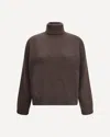 Brunello Cucinelli High Neck Sweater Sweaters And Cardigans Brown In Brown