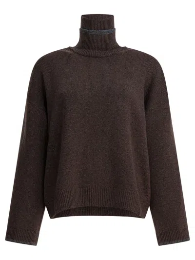BRUNELLO CUCINELLI BRUNELLO CUCINELLI CASHMERE TURTLENECK SWEATER