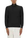 Brunello Cucinelli Cashmere Turtleneck Sweater In Gray