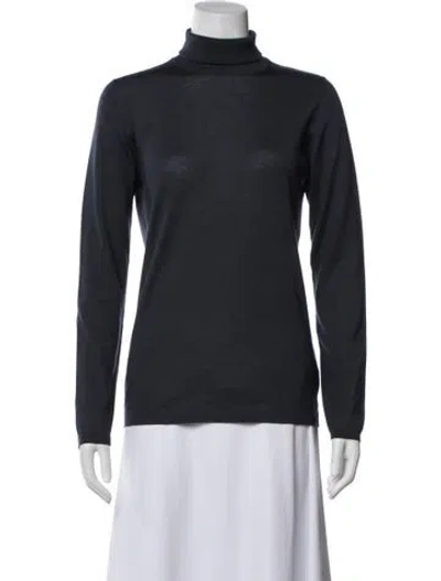 Pre-owned Brunello Cucinelli Cashmere Turtleneck Sweater In Gray