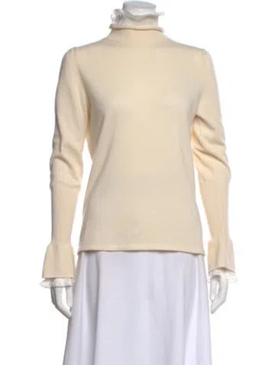 Pre-owned Brunello Cucinelli Cashmere Turtleneck Sweater W/ Tags In Neutral