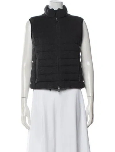 Pre-owned Brunello Cucinelli Cashmere Vest In Black