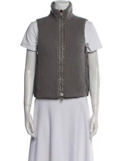 Pre-owned Brunello Cucinelli Cashmere Vest In Gray
