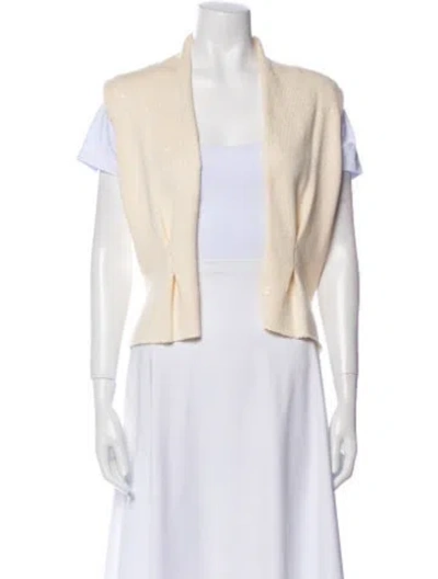Pre-owned Brunello Cucinelli Cashmere Vest In Neutral