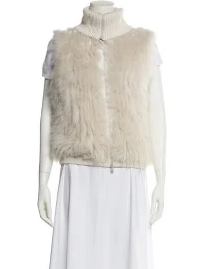 Pre-owned Brunello Cucinelli Cashmere Vest In Neutral