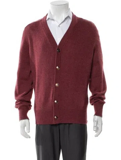 Pre-owned Brunello Cucinelli Cashmere V-neck Cardigan W/ Tags In Pink