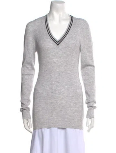 Pre-owned Brunello Cucinelli Cashmere V-neck Sweater