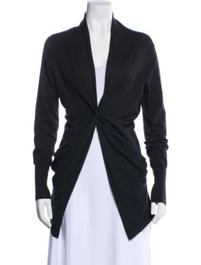 Pre-owned Brunello Cucinelli Cashmere V-neck Sweater In Black