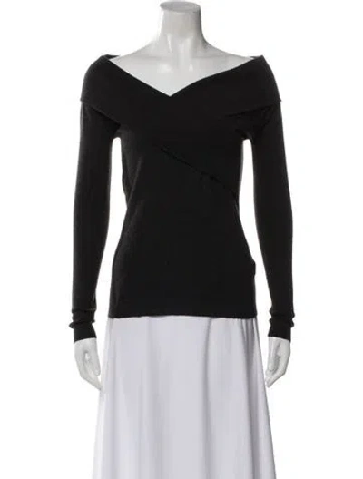 Pre-owned Brunello Cucinelli Cashmere V-neck Sweater In Gray