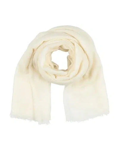 Brunello Cucinelli Cashmere Woman Scarf Cream Size - Cashmere In Neutral