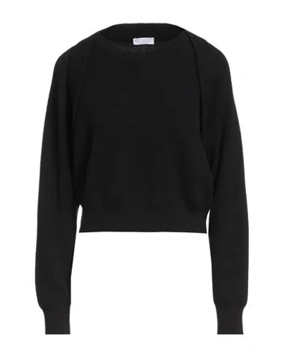 Brunello Cucinelli Cashmere Woman Sweater Black Size M Cashmere