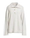 Brunello Cucinelli Cashmere Woman Turtleneck Beige Size 3xl Cashmere, Brass In Neutral