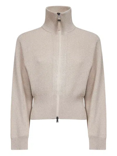 Brunello Cucinelli Cashmere Zipped Cardigan