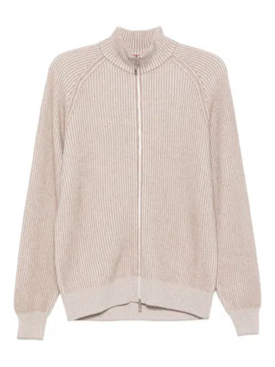 BRUNELLO CUCINELLI BRUNELLO CUCINELLI CASHMERE ZIPPED CARDIGAN