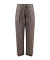 Brunello Cucinelli Casual Pants With Belt Loops