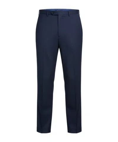 Brunello Cucinelli Casual Pants With Belt Loops In Blue