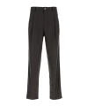 Brunello Cucinelli Casual Pants With Belt Loops In Gray