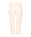 Brunello Cucinelli Casual Pants With Belt Loops In White