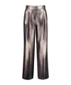 Brunello Cucinelli Casual Pants With Waist And Loop Straps In Black