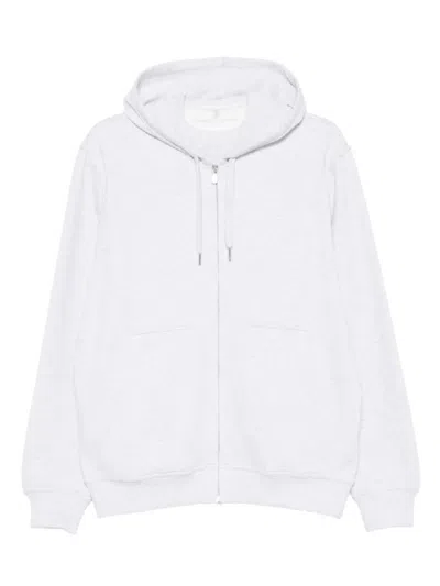 Brunello Cucinelli Casual Zip-up Hoodie In White
